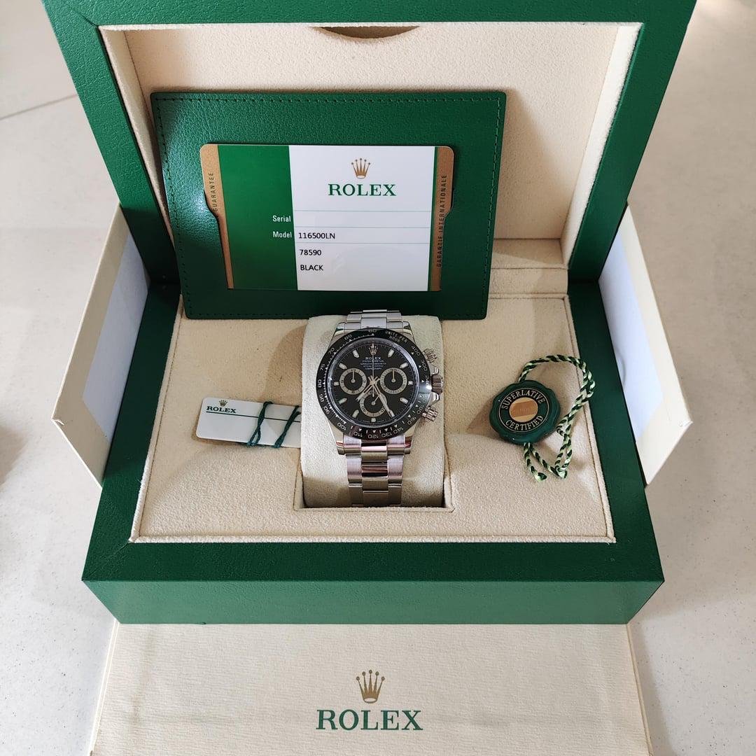 Rolex Daytona GODZILLA Black dial – Montre Homme - Image 4