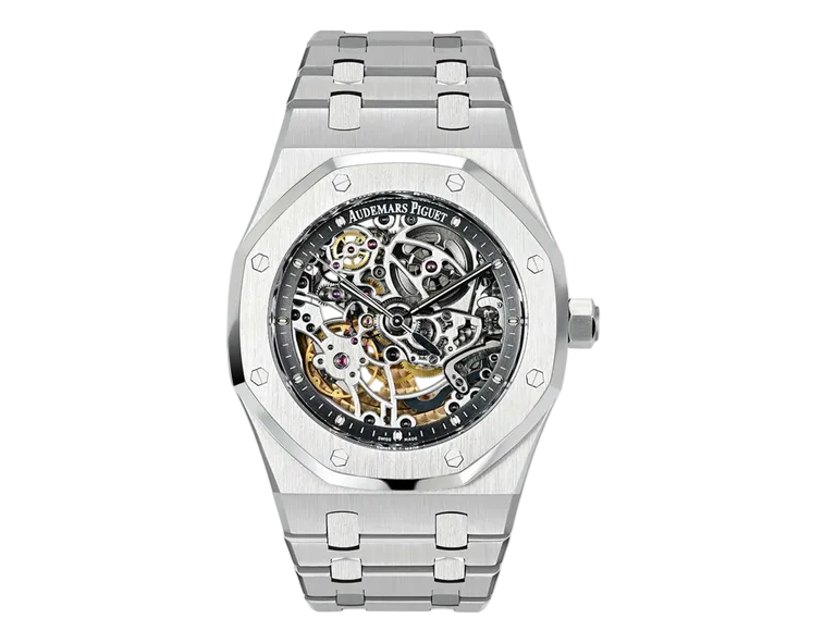 Audemars Piguet Royal Oak Openworked 39mm Steel Skeleton Dial 15305ST – Montre Homme