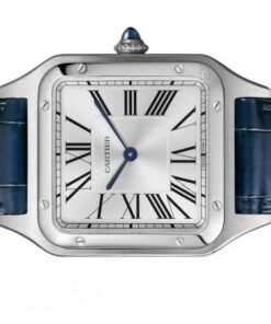 Alternative view of Montre Cartier Santos Bleu Marine – Montre Homme