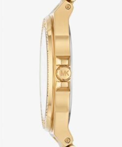 Alternative view of MK Petite montre Lennox dorée – Montre Femme