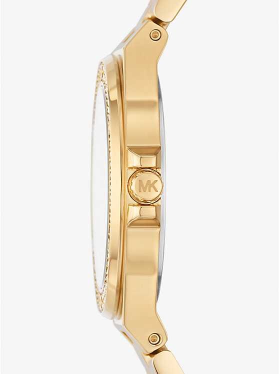 MK Petite montre Lennox dorée – Montre Femme – Image 2