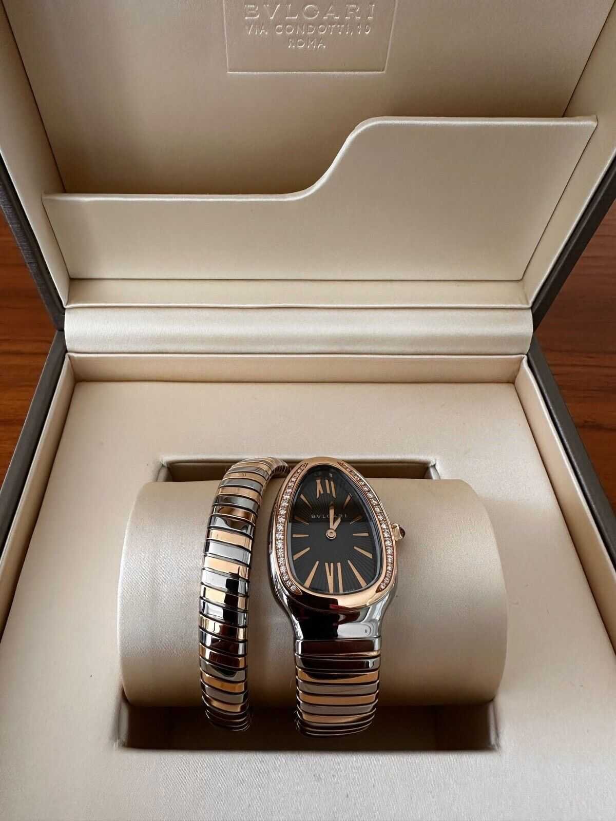Montre BULGARI Serpenti black dial – Montre Femme – Image 4