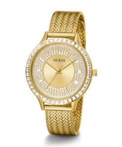 Alternative view of Guess Soiree Montre Femme Acier Doré Milanais