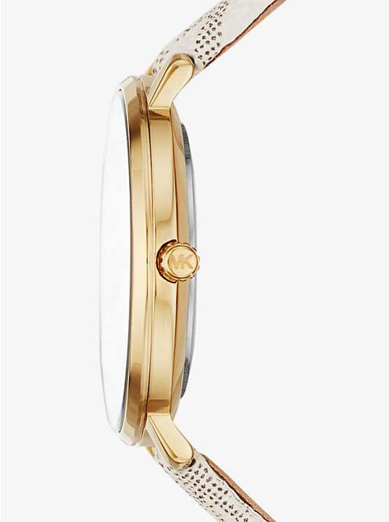 MK Pyper Montre à quartz avec cadran argenté – Montre Femme – Image 2