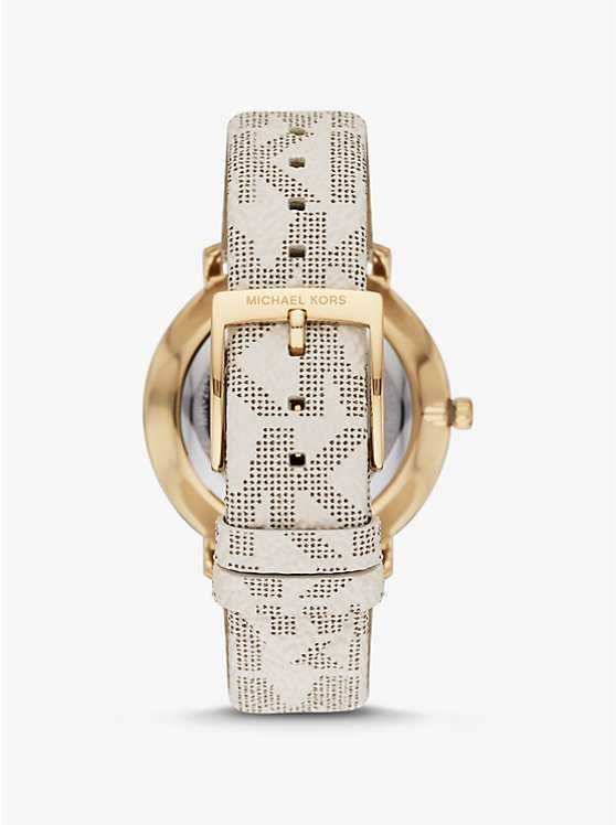 MK Pyper Montre à quartz avec cadran argenté – Montre Femme – Image 3