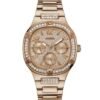 Montre Guess Duchess Rose Gold Dial Square Case Multi Function Women Watch – Montre Femme