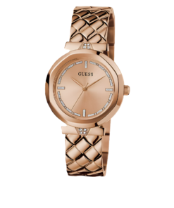 Alternative view of Montre GUESS Ladies Rose Gold Tone Analog Watch – Montre Femme