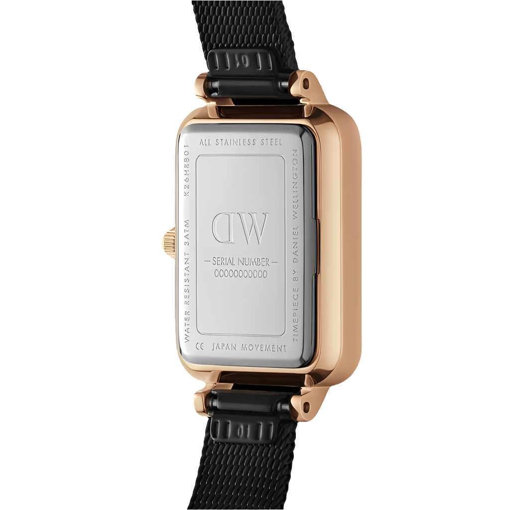 Montre DW Quadro Pressed Ashfield – Montre Femme – Image 3