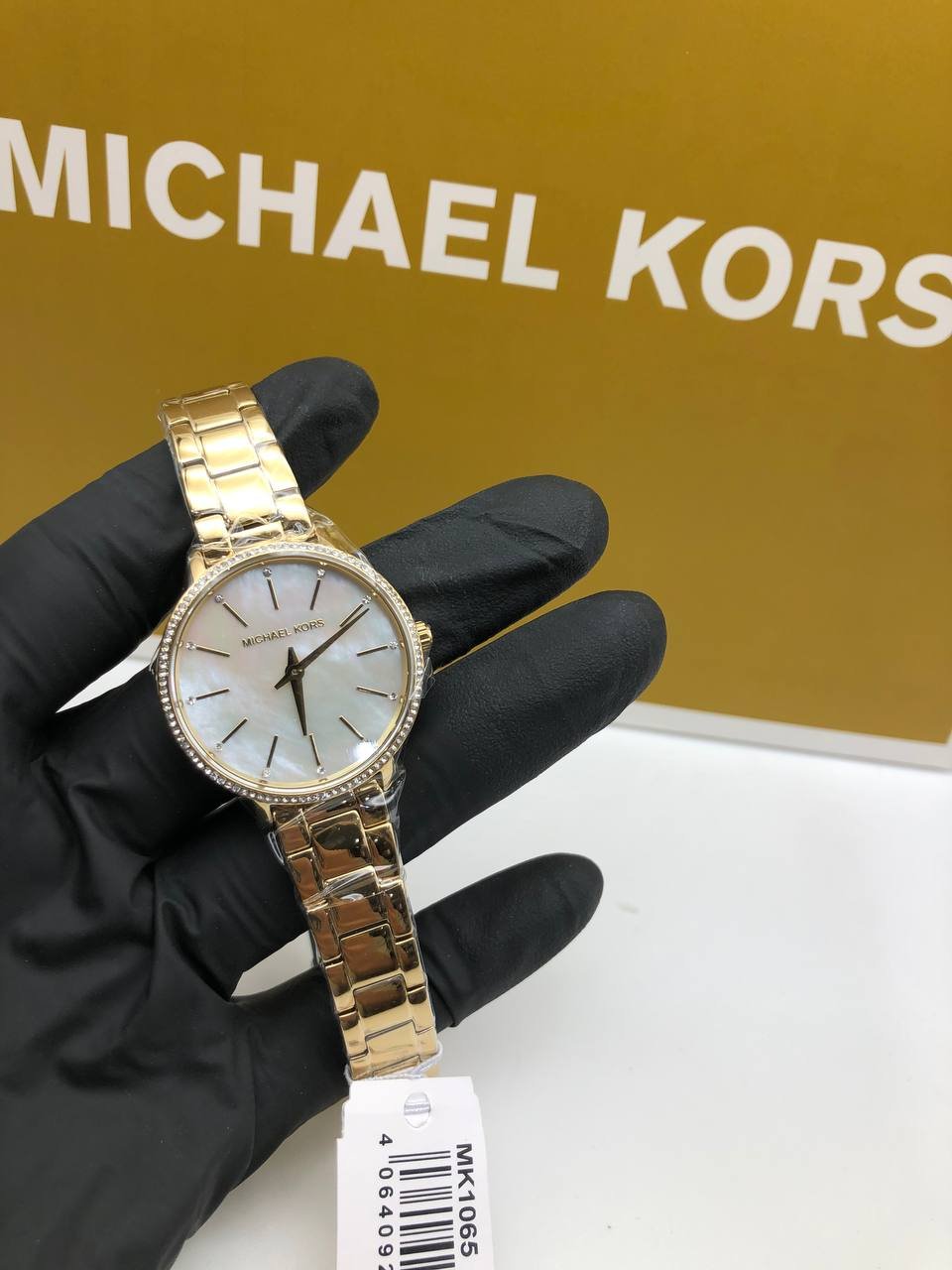 Montre à quartz Michael Kors avec cadran blanc nacré – Montre Femme – Image 6