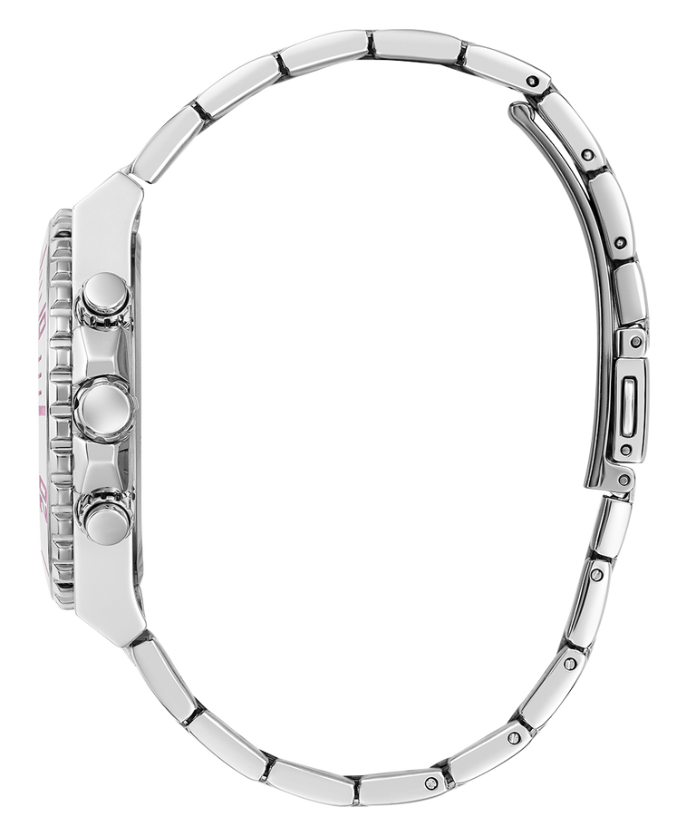 Montre GUESS Ladies Silver Tone Multi-function Watch – Montre Femme – Image 3