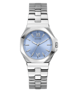 Montre GUESS Ladies Silver Tone Analogue Watch GW0873L1 – Montre Femme