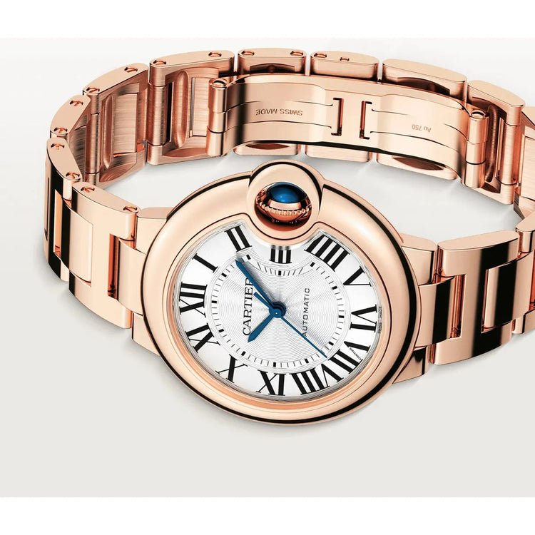 Montre Cartier - Ballon Bleu. (OR ROS) – Montre Femme – Image 2