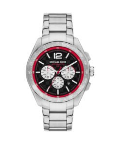 Michael Kors Montre Accelerator 2.0 argentée surdimensionnée – Montre Homme