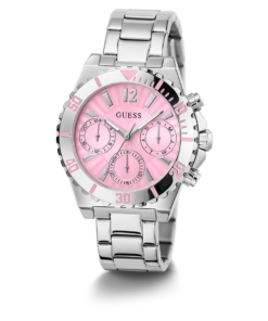 Montre GUESS Ladies Silver Tone Multi-function Watch – Montre Femme
