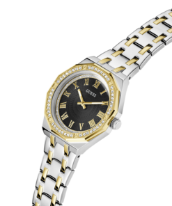 Alternative view of Montre Guess pour femme GW0770L4, acier doré bicolore avec zircone