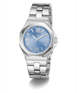 Alternative view of Montre GUESS Ladies Silver Tone Analogue Watch GW0873L1 – Montre Femme