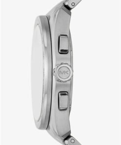 Alternative view of Michael Kors Montre Accelerator 2.0 argentée surdimensionnée – Montre Homme
