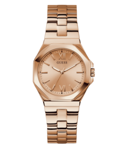 Montre GUESS Ladies Rose Gold Tone Analog Watch – Montre Femme